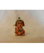 Vintage W.A. Plastic Christmas Dog With Candy Cane Hanging Christmas Orn... - $14.25