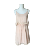 Marianne Womens Juniors Summer Flounce Sleeveless Dress Size M Dusty Pin... - $28.56