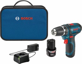 BOSCH Power Tools Drill Kit - PS31-2A - 12V, 3/8 Inch, Two Speed Driver,, Blue - £103.10 GBP