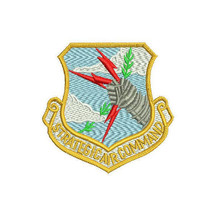 USAF Strategic Air Command SAC Air Force Embroidered Polo Shirt - £27.32 GBP+