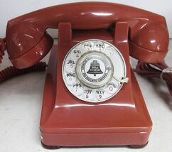 Western Electric Rose Pink Thermalite Model 302 Telephone Restored  1940's - $1,195.00