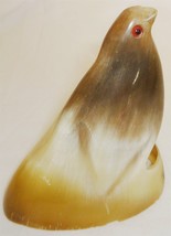 Beautiful Horn Carving Figurine Bird 77 - £3.12 GBP