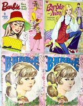 4 RETRO Vintage Paper Doll Books, BARBIE Barbiecore Whitman Publishing 1... - $1,199.48 MXN
