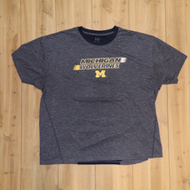 Vintage NCAA Michigan Wolverines Short Sleeve T-Shirt Size 3XL - £11.66 GBP