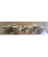 (8 ) Cup &amp; Saucer Set Heritage Hall 4411 Johnson Brothers Colonial Overhang - €85,93 EUR