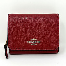 NWT Coach Small Trifold Leather or Signature Wallets - £47.71 GBP