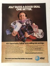 1984 AT&amp;T Opportunity Calling Vintage Print Ad pa23 - $7.91