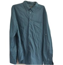 John Varvatos Cotton front button Shirt rool-up sleeve Men size L - £22.68 GBP