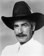 Sam Elliott 1980&#39;s studio portrait in white shirt &amp; cowboy hat 12x18 inch poster - £15.67 GBP