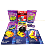 CD Stomper CD Label Design Applicator System Kit w/ 800+ CD Label Sheets - $81.48 CAD