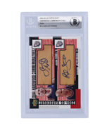 Jason Kidd &amp; Richard Jefferson New Jersey Nets Autographed 2004-05 Upper... - $230.17 CAD