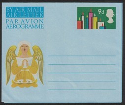GREAT BRITAIN Air Mail Letter / Aerogramme - 9d, Unused &quot;A&quot; X3 - $2.96