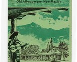 La Placita on the Plaza Menu Old Albuquerque New Mexico 1940&#39;s - £45.15 GBP