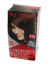 Revlon ColorSilk Beautiful Color Permanent Hair Color 47 Medium Rich Brown Distr - £6.22 GBP