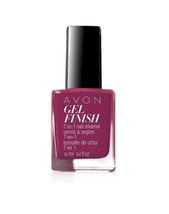 Avon Gel Finish 7-IN-1 Nail Enamel Very Berry Nib - $15.99