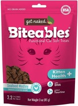 Get Naked Kitten Health Biteables Seafood Medley Flavor - £24.41 GBP