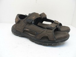 Skechers Men&#39;s Louden Sandal 64487 Brown Size 10M - £19.63 GBP