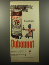 1950 Dubonnet Aperitif Advertisement - art by Paul Rand - £14.61 GBP