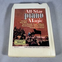 All Star Piano Magic 8 Track Tape Liberace Readers Digest Stereo 1980 - $9.55