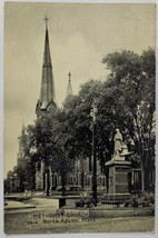 North Adams Massachusetts Methodist Church Soldiers Memorial 1911 Postcard S17 - £3.98 GBP