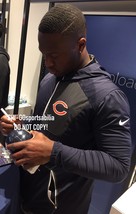 Jordan Howard  Signed Chicago Bears Mini Helmet Photo PROOF Indiana Auto... - $49.49