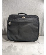 Samsonite Black Laptop Messenger Bag Expandable Luggage With Wheels 16&quot;x15&quot; - $47.98