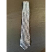 Vintage Lutesia 100% Silk Tie – Navy Purple Multicolor Geometric – Made ... - $6.00