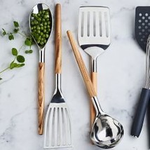 Stainless-Steel Olivewood Fish Spatula - $54.17