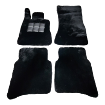 Genuine Black Sheepskin Floor Mats fit Mercedes Benz EQS 450 580 AMG Sedan - £1,014.45 GBP