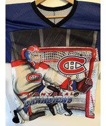 MENS Small/Medium Montreal Canadiens NHL Goalie Graphic CCM Maska Hockey... - $39.59
