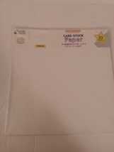 Westrim Crafts 10 Sheet Pack 11.75&quot; x 12&quot; White Card Stock Paper Acid-Fr... - $14.99