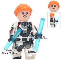 Black Widow new suit and Batons Marvel Avengers Endgame Minifigures Block - £2.28 GBP