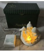 RETIRED Dept 56 Snowbabies You Warm My Heart Figurine 2004 Realistic Flame - $58.06 CAD