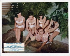 You Only Live Twice Sean Connery smiles bathed by Japanese beauties 8x10 photo - £7.66 GBP
