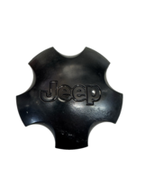 GENUINE OEM USED JEEP CENTER CAP P/N 5GJ46TRMAA POORLY PAINTED BLACK - $24.74