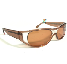Dolce &amp; Gabbana Sunglasses DG725S 316 Brown Clear Round Frames Orange Lenses - £74.79 GBP