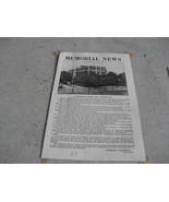 1943 Booklet Memorial News Philadelphia PA LOOK - £17.09 GBP