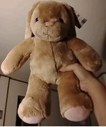 Build A Bear Pawlette Bunny Rabbit BAB Plush 14”  Stuffed Tan Easter Cut... - $34.46 CAD