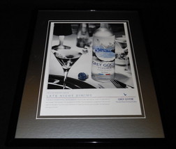2008 Grey Goose Vodka Framed 11x14 ORIGINAL Vintage Advertisement - £27.08 GBP