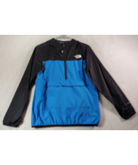 The North Face Jacket Girls Size Large Blue Black 100% Nylon Long Sleeve... - £17.37 GBP