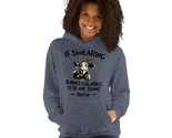 If Swearing Burned Calories I&#39;d Be One Skinny Heifer Unisex Hoodie Red - $35.63+