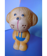 Vintage USSR Old rubber toy DOG Soviet Union collectibles toys RARE marked - £14.78 GBP