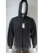 Full-Zip Hoodie Fleece Jacket Long Sleeve Casual Sweatshirt  XLGray SKU ... - $44.04 CAD