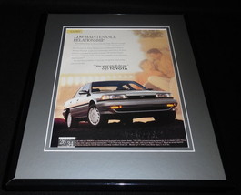 1991 Toyota Camry Framed 11x14 ORIGINAL Vintage Advertisement - £27.75 GBP