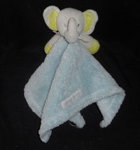Blankets & Beyond Elephant Gray & Blue Security Blanket Stuffed Animal Plush Toy - $42.75