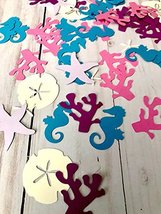 Seahorse Confetti, under the sea confetti, Gender Reveal party, Nautical... - $108.68 MXN