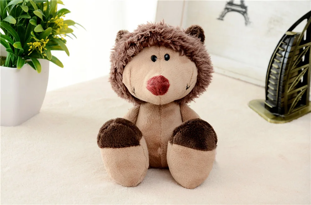 Play 15 cm Cute Germany  Jungle Brother Tiger Monkey bear hedgehog donkey Giraff - £23.18 GBP