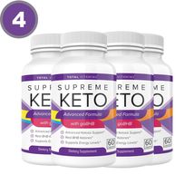 4 Bottles Supreme Keto Diet Pills BHB Ketones Fat Burner Ultra Boost Weight Loss - £66.06 GBP