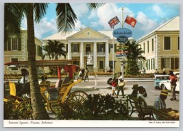 Rawson Square Nassau Bahamas Historical Government Buildings Vintage Postcard - £10.85 GBP