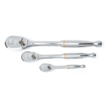 GearWrench 3 Piece 1/4 Inch, 3/8 Inch &amp; 1/2 Inch Drive 90-Tooth Teardrop... - $203.44